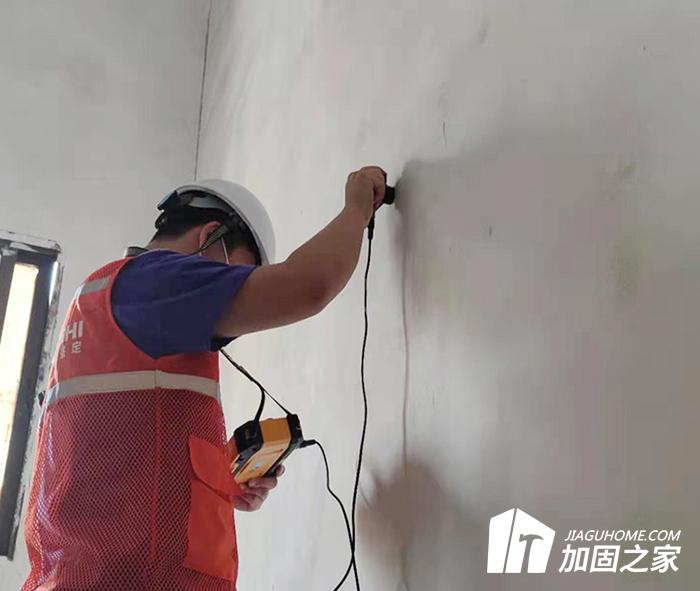 房屋梁柱結構混凝土強度檢測流程